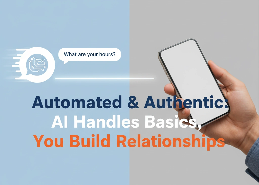 Let AI automate so you can build your business